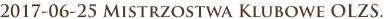 2017-06-25 Mistrzostwa Klubowe OLZS.